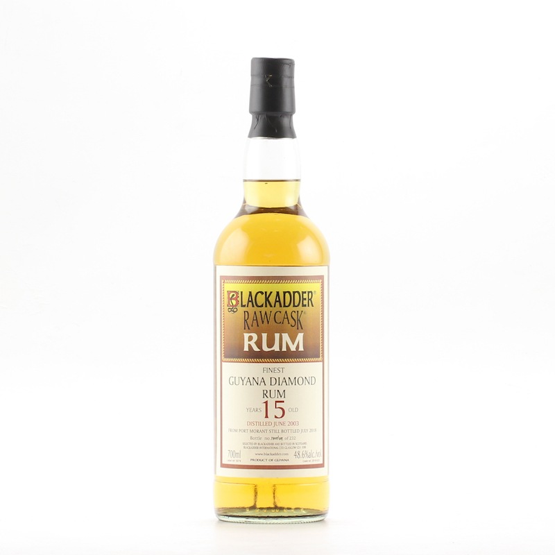 BLACKADDER RAW CASK GUYANA DIAMOND RUM 2003 15YO Cask Ref: 2018-023 48.6%
