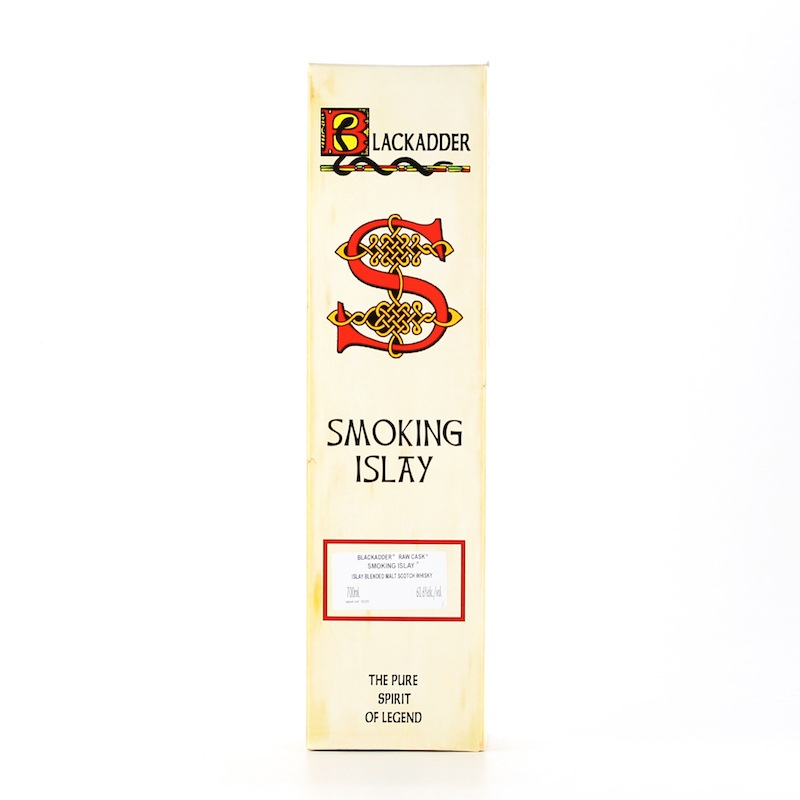 【箱つぶれ・ラベルキズ】BLACKADDER RAW CASK SMOKING ISLAY BLENDED MALT SCOTCH WHISKY Cask ref:SI2017-02 60.6%