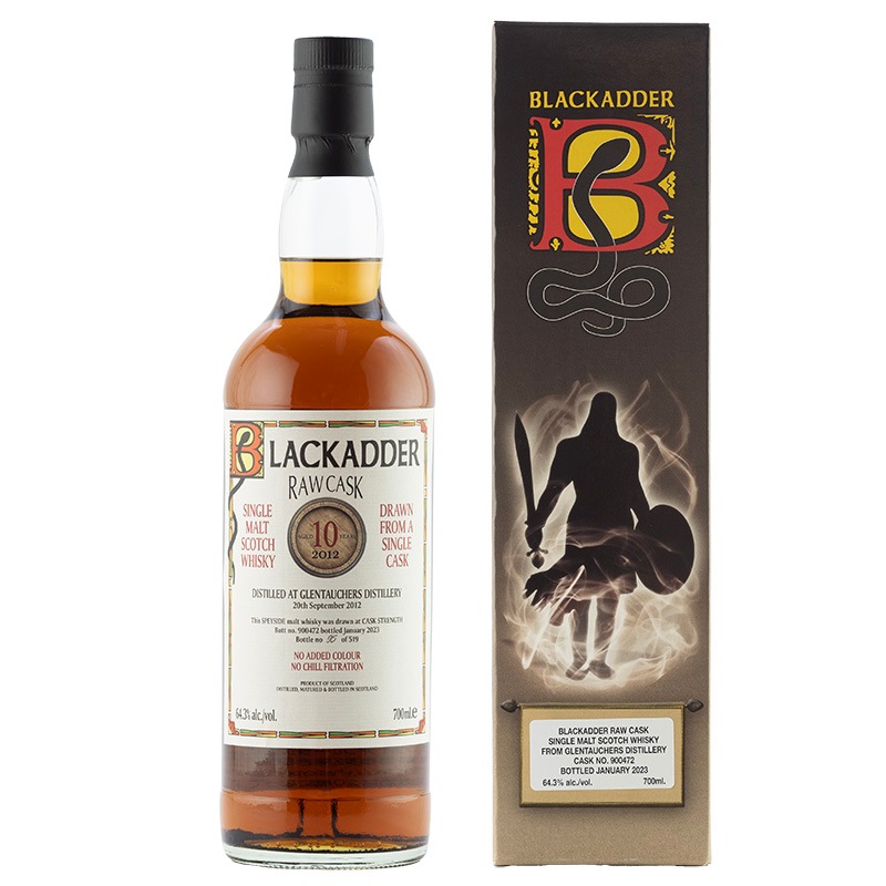 ブラックアダー ロウカスク グレントファース 2012 10年 限定519本 BLACKADDER RAW CASK GLENTAUCHERS 2012 10YO BUTT Cask No