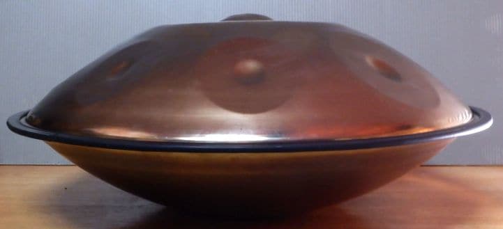 ハンドパン メタリックグレー 60cm バリで作成(バリ音階)鉄製 ハンドパン メタリックグレー 60cm バリで作成(バリ音階)鉄製 - メルカリ