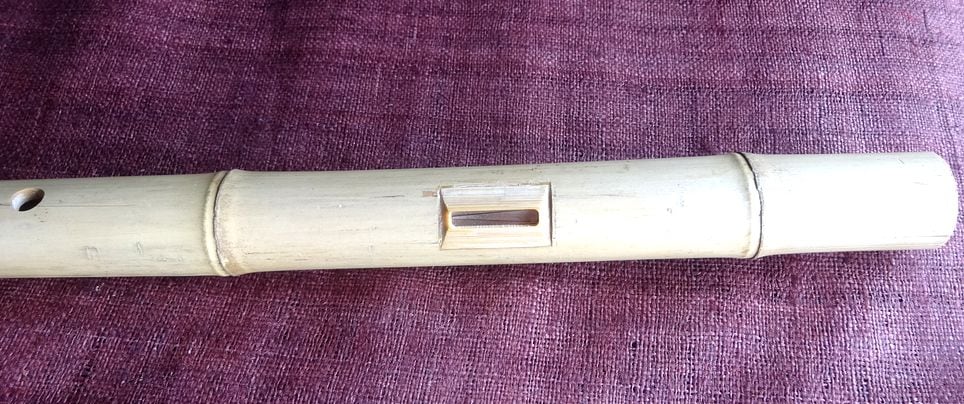 ベトナム山岳民族の竹笛【サオ メオ】～メオ族の笛～（ケース付き