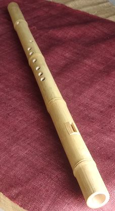 ベトナム竹笛 Hoang Anh製 ほぼ未使用 サオチュック 竹笛楽器 初心者