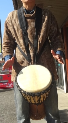 ジャンベ・ストラップ/Aモデル《黒》