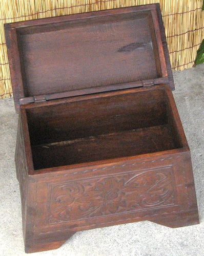 アジアン家具》木製収納箱~踏み台~/アンティーク調 アジアン家具》木製収納箱~踏み台~/アンティーク調