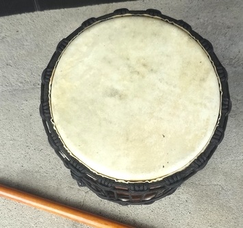 ミニドゥンドゥン(ジュンジュン)～小～《マホガニー胴材》〈サンバン