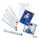 EVANGELION��COPIC ���ԥå������å�6�ܥ��å� Shinji Color Set