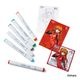 EVANGELION �� COPIC ���ԥå������å�6�ܥ��å� Asuka Color Set