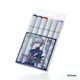 EVANGELION �� COPIC ���ԥå������å�6�ܥ��å� Kaworu Color Set