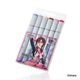 EVANGELION �� COPIC ���ԥå������å�6�ܥ��å� Mari Color Set