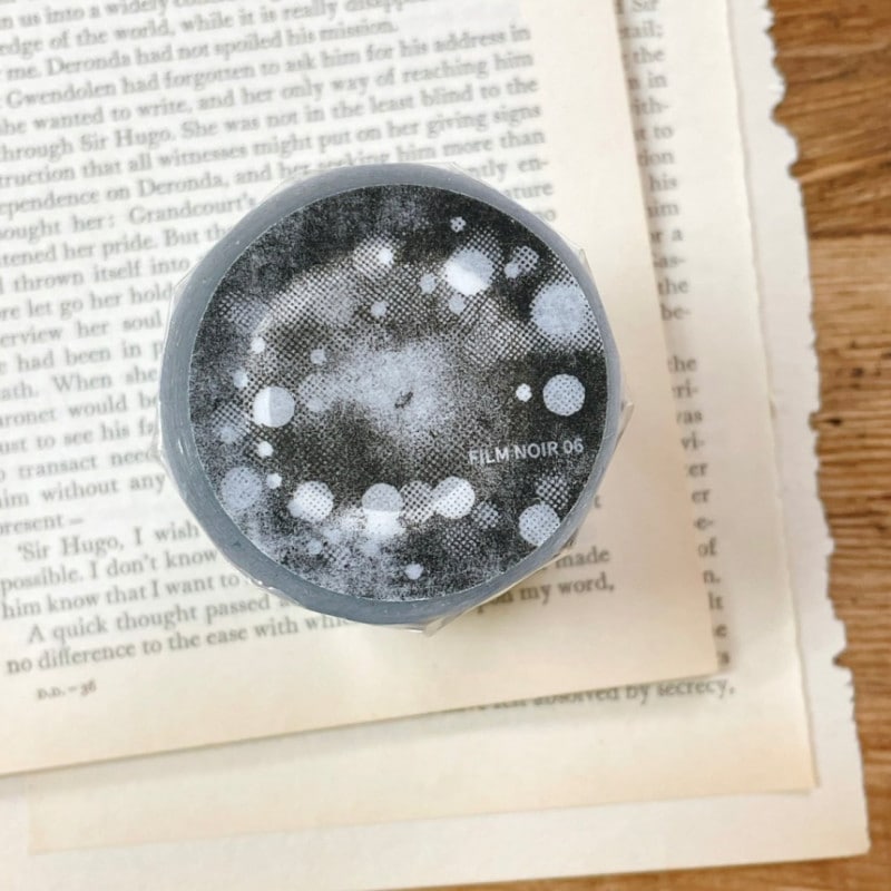 [Plusminus]Film Noir 06 マットPETテープ(剥離紙付き)