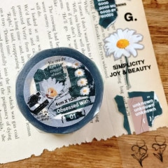 [安安]Obsessed With 01 クリアPETテープ(剥離紙付き)