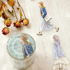 [Hairmo] No.07 心之所向(heart's desire) マットPETテープ(剥離紙付き)