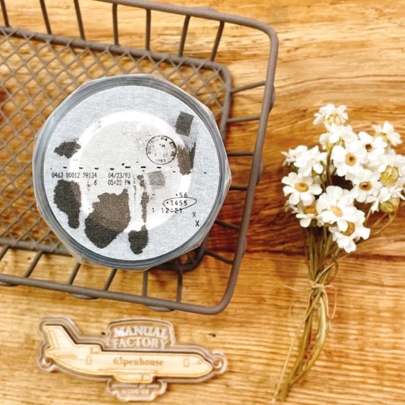 [Plusminus] Film Noir 05クリアPETテープ(剥離紙付き)