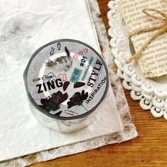 [安安]ZING クリアPETテープ(剥離紙付き)