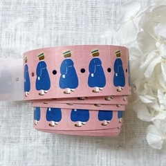 [Hairmo] 63penhouse x hairmo - Little girl #1 ピンク 紙ラベルステッカーロール (剥離紙付き)