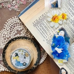 [丁丁DingDing] #31 一点黄 ダイカットマットPETテープ(剥離紙付き)