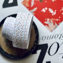 [羊君somesortof.fern] 大吉大利 紙ラベルステッカーロール (剥離紙付き) 