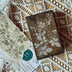 [樂意Loidesign] 日常光點-後院的葉子(Backyard Leaves) スタンプ