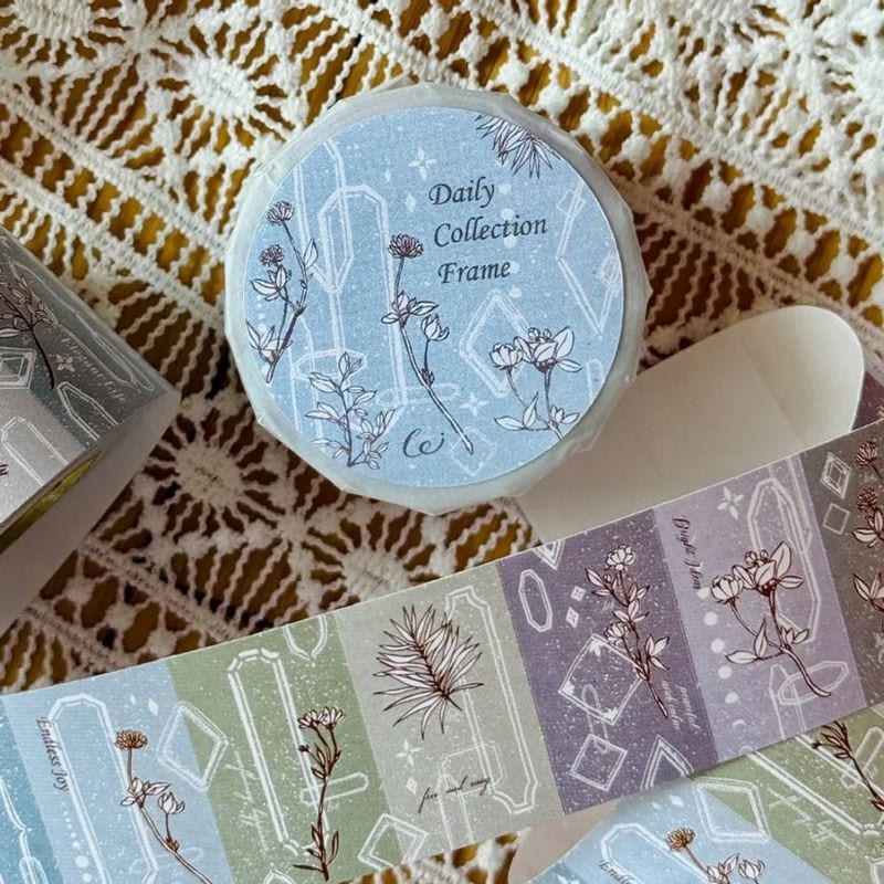 [樂意Loidesign] 日常採集框(Daily Collection Frame) 紙ラベルステッカーシール(約500枚入)