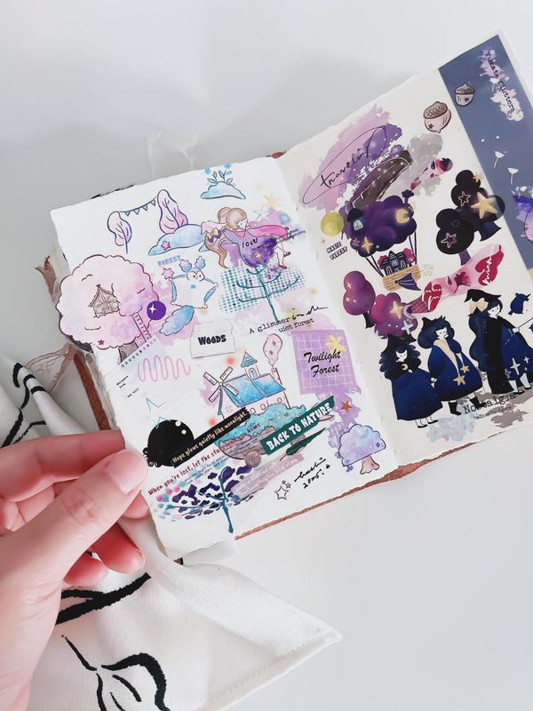 [哈秋HA7UU] 四重夢 クリアPETテープ(剥離紙付き) 