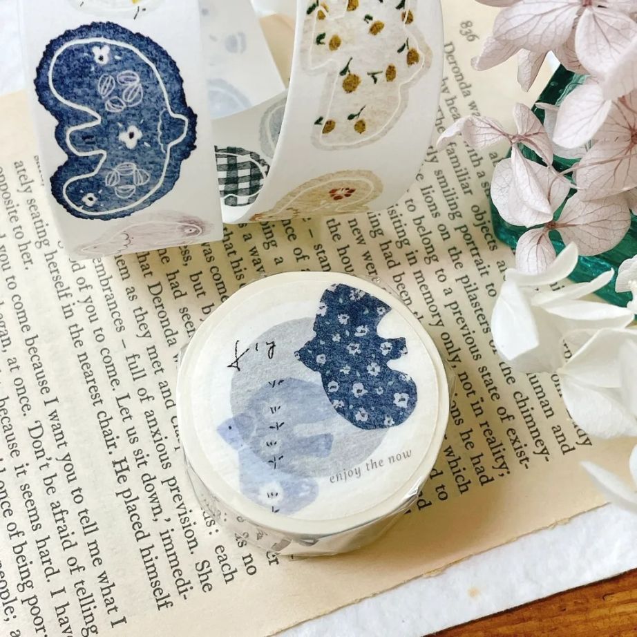 [Pion] 飛鳥(Fly) ダイカット和紙テープ(剥離紙付き)