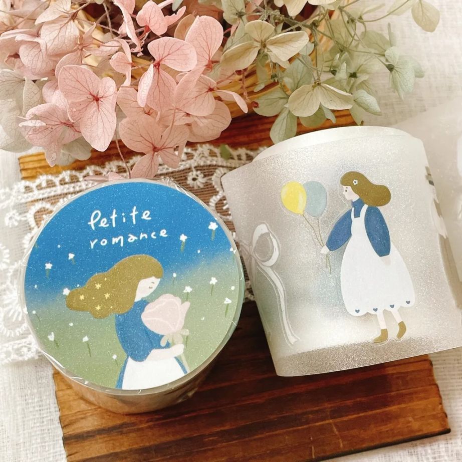 [63penhouse x Hairmo] Petite romance ダイカットマットPETテープ(剥離紙付き)