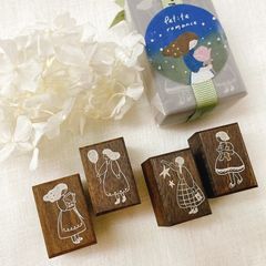 [63penhouse x Hairmo] 玫瑰/星星/氣球/小熊 スタンプ 全4種類