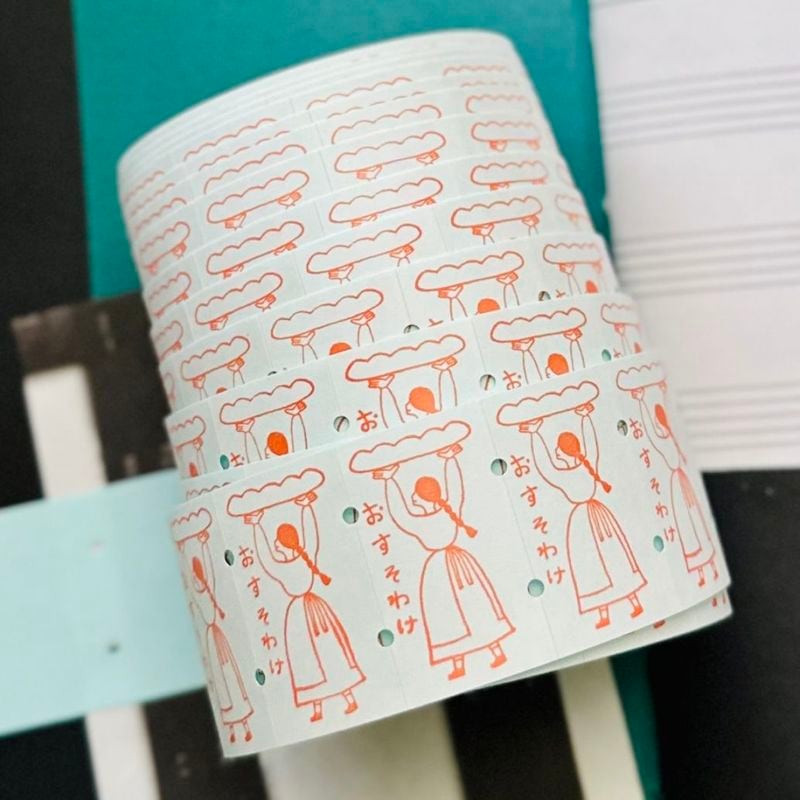 [36 Sublo] 36オリジナル ラベラーロールシールL おすそわけ(弱粘着 再剥離)(約800枚入)