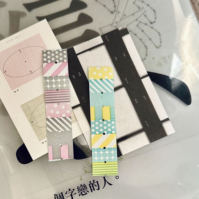 [36 Sublo] 36×水縞 ラベラーロールシール 8図柄 水縞柄(弱粘着 再剥離)(約1000枚入)