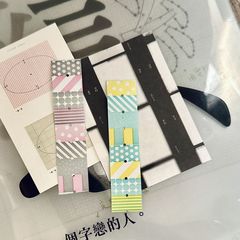 36 Sublo] 36×水縞 ラベラーロールシール 8図柄 水縞柄(弱粘着 再剥離