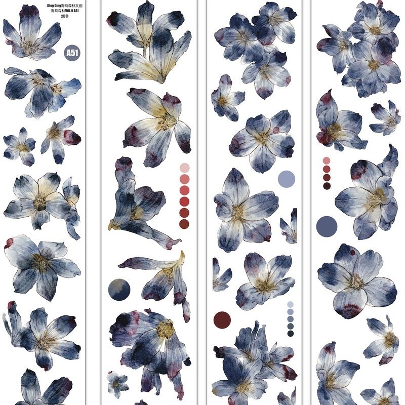 丁丁DingDing] A51 烟非 ダイカットマットPETテープ(剥離紙付き