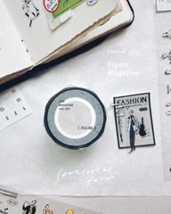 [羊君Somesortoffern] 人群像 Figure Magazine クリアPETテープ(剥離紙付き)