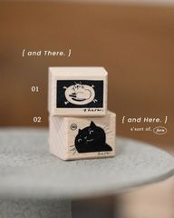 [羊君Somesortoffern] and Here, and There. スタンプセット(2個入)