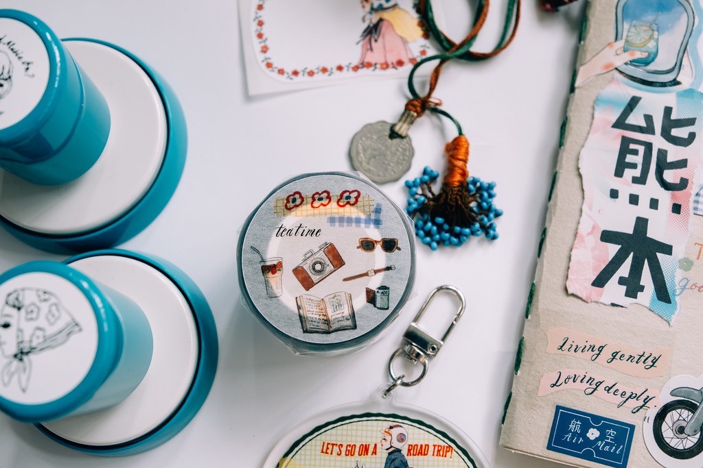 [甜蜜生活 la dolce vita] 365天的日常 ダイカットクリアPETテープ(剥離紙付き)