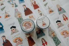 [甜蜜生活 la dolce vita] 露營生活(Camping life) クリアPETテープ(剥離紙付き)