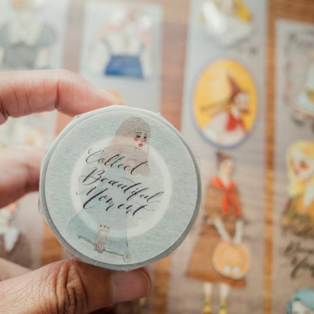 [甜蜜生活 la dolce vita] 百花之歌 マットPETテープ(剥離紙付き)