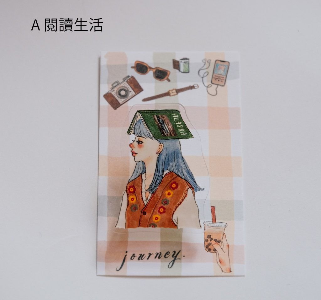 [甜蜜生活 la dolce vita] 甜蜜慢旅 A slow journeyシリーズ アクリルクリップ