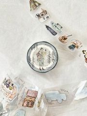 [Pion] 獨旅 Solo travel ダイカットクリアPETテープ(剥離紙付き)