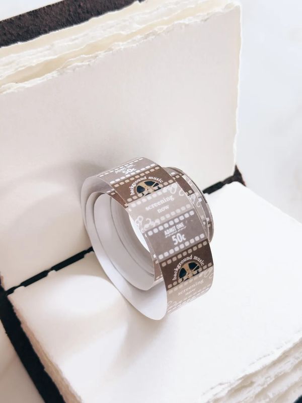 [紙上旅行Traveling on paper] About film ラベラーシール(約500枚入)