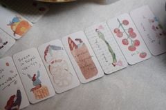 [森空Ivy Snow] 菜市場 Farmer's Market ダイカット紙テープ(剥離紙付き)