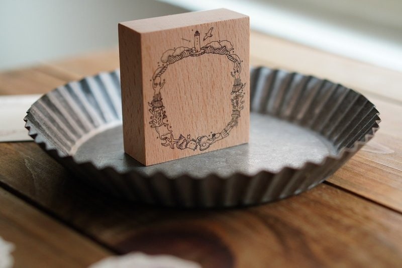 [森空Ivy Snow] 海 Ocean スタンプ(1個入)