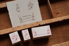 [森空Ivy Snow] 讀書/吃章魚燒/纏毛線 スタンプ(1個入) 全3種類