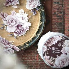 [樂意Loidesign] 燼花 - 玫瑰 ダイカットクリアPETテープ(剥離紙付き)