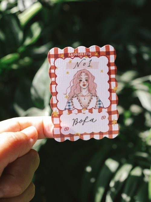 [甜蜜生活 la dolce vita] 有你真好 クリスマスシールセット(1種類8枚入)