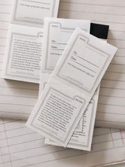 [紙上旅行Traveling on paper] Index & Record コラージュ ラベルブック(各50枚入)