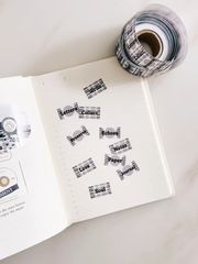 [紙上旅行Traveling on paper] Echoes of Paper ラベラーシール(約500枚入)