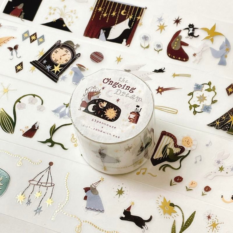 [63penhouse x idiot_sandwich.exe] The ongoing dream ダイカット箔押しマットPETテープ