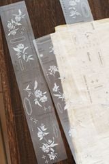 [樂意Loidesign] 麻葉繡線菊 #BridalWreath ダイカットマットPETテープ(剥離紙付き)