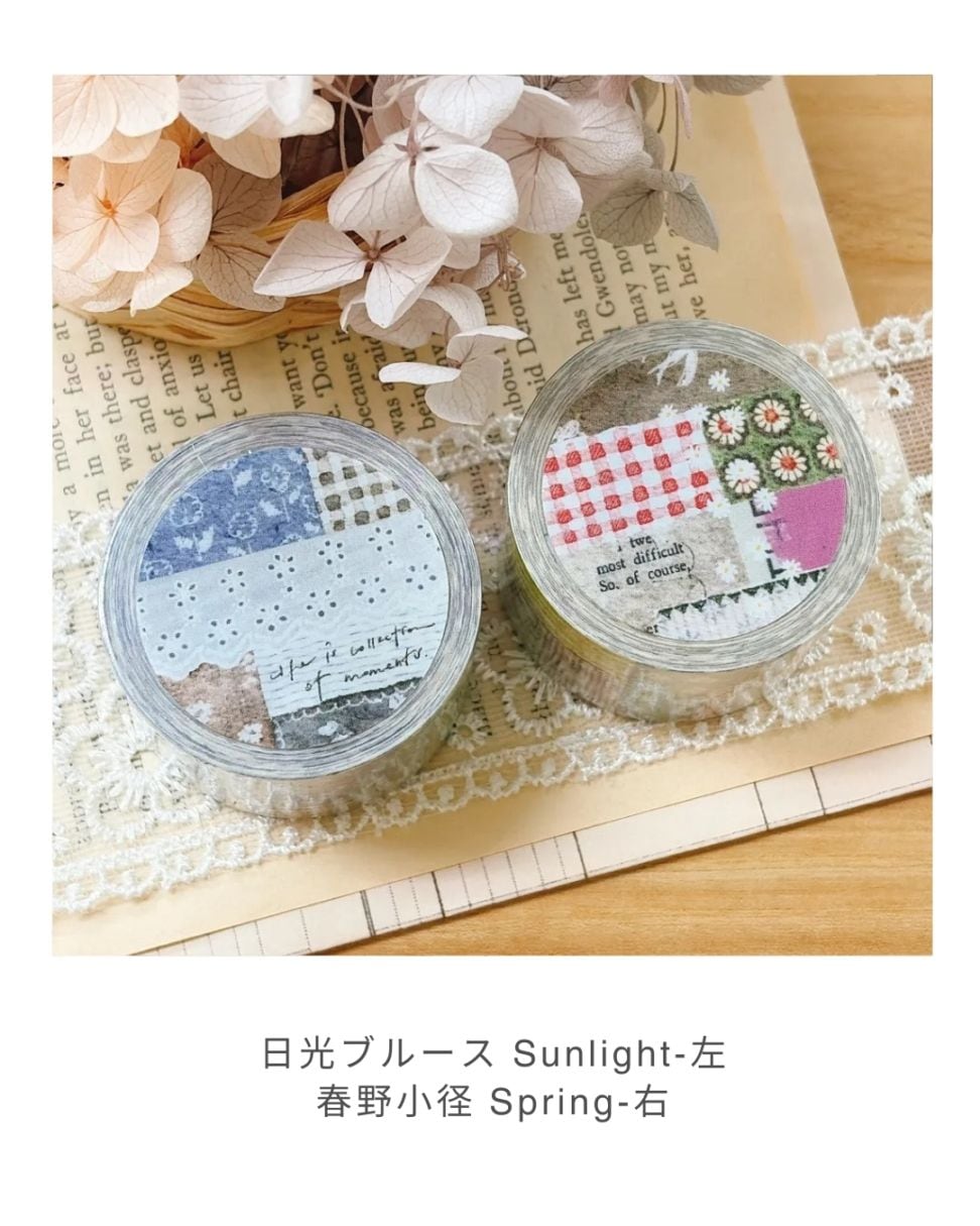 [Pion] 日光ブルース Sunlight / 春野小径 Spring 和紙テープ(剥離紙付き) 全2種類