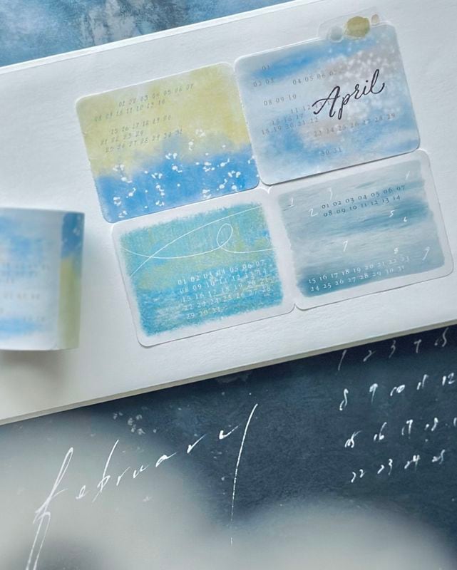 [Hairmo] My Days ロール付箋(剥離紙なし)